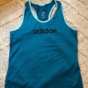 ADIDAS Blue Jersey Racerback